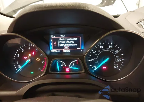 2017 Ford Escape Titanium из США, поврежденный, VIN 1FMCU9J9XHUD37682